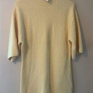 Abercrombie & Fitch Cream V-Neck Dress
